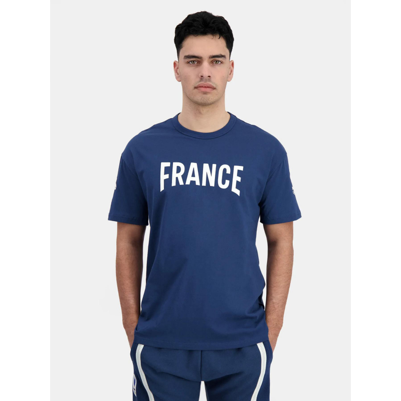 T-shirt efro JO paris 2024 bleu homme - Le Coq Sportif