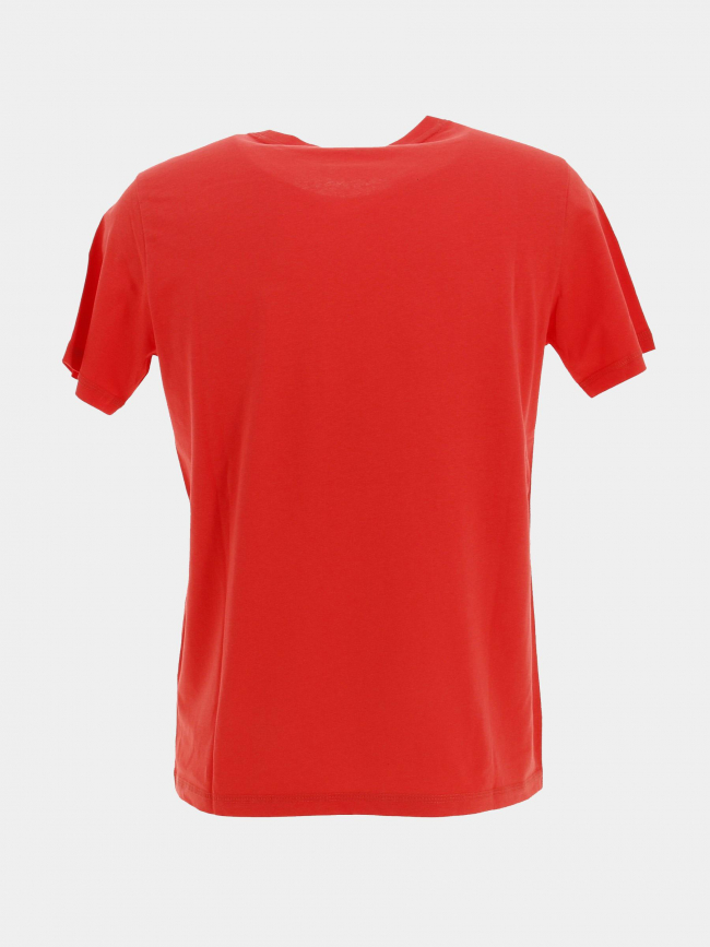 T-shirt evan logo brodé rouge garçon - Teddy Smith