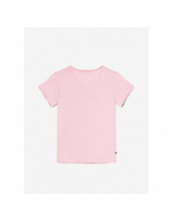 T-shirt aimegi rose fille - Le Temps Des Cerises