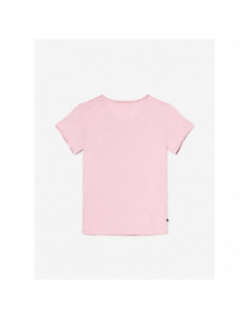 T-shirt aimegi rose fille - Le Temps Des Cerises