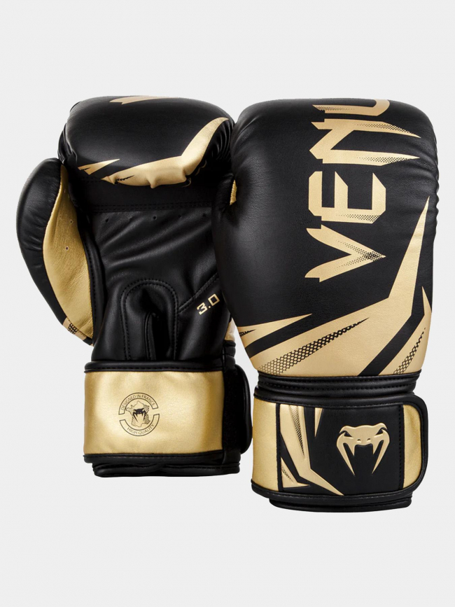 Gants de boxe challenger 3.0 noir doré - Venum