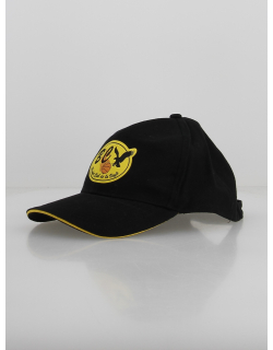 Casquette bc veyle noir jaune - K Up