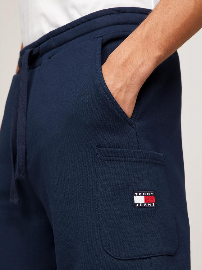 Short badge cargo bleu marine homme - Tommy Jeans