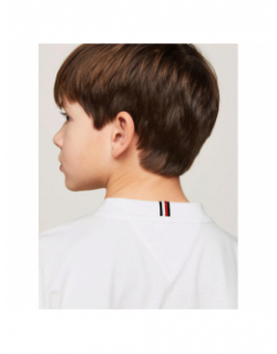 T-shirt essential logo blanc enfant - Tommy Hilfiger