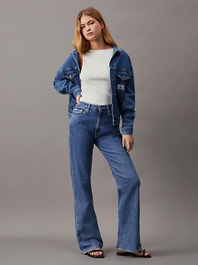 Jean authentic bootcut bleu femme - Calvin Klein Jeans