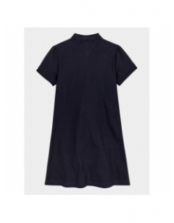 Robe polo bleu marine fille - Tommy Hilfiger