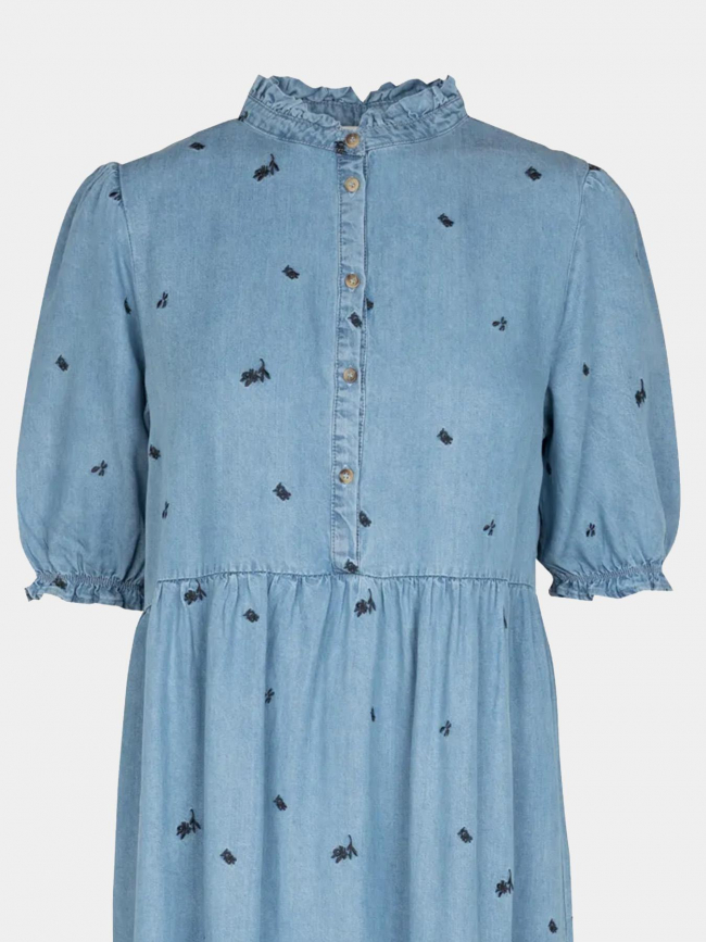 Robe rosita stone bleu femme - La Petite Etoile