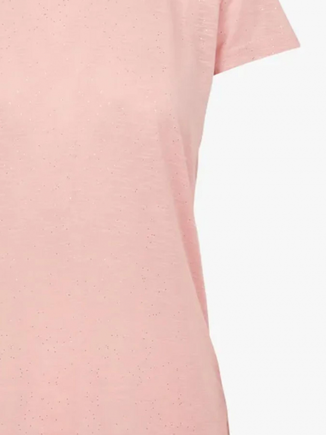 T-shirt elva pailleté rose femme - La Petite Etoile