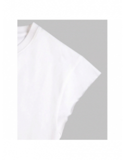 T-shirt rahimgi imprimé blanc fille - Le Temps Des Cerises