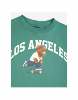 T-shirt coznerbo imprimé vert enfant - Le Temps Des Cerises