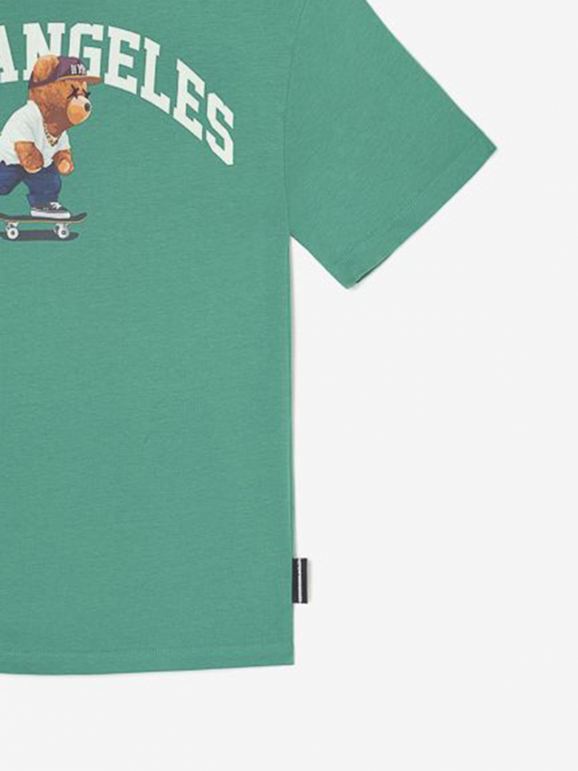 T-shirt coznerbo imprimé vert enfant - Le Temps Des Cerises