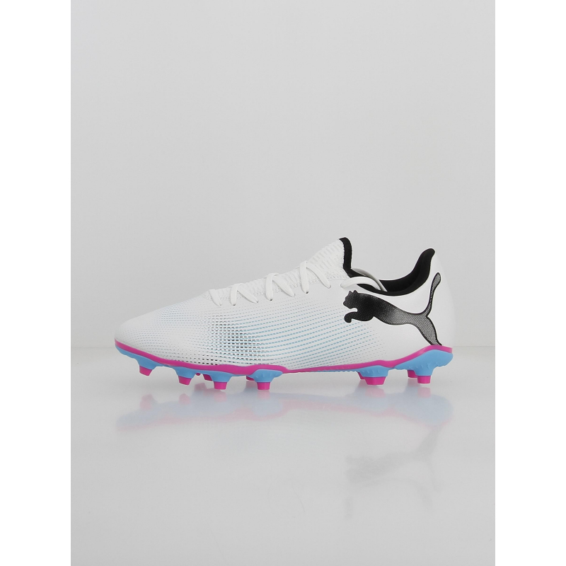 Chaussures de football future 7 play fg/ag blanc enfant - Puma