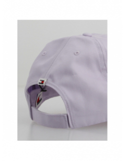 Casquette linear logo violet femme - Tommy Jeans