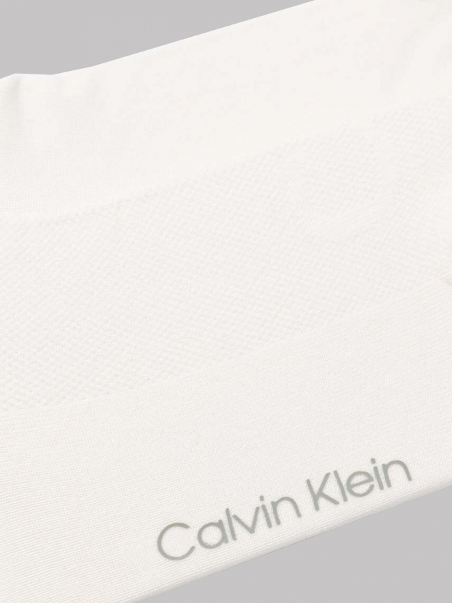 2 paires de chaussettes sneaker mesh blanc femme - Calvin Klein