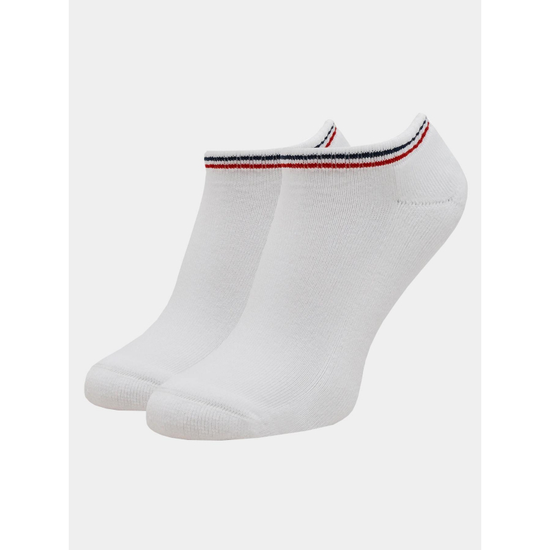 Pack 2 paires de chaussettes sneakers iconic blanc homme - Tommy Jeans
