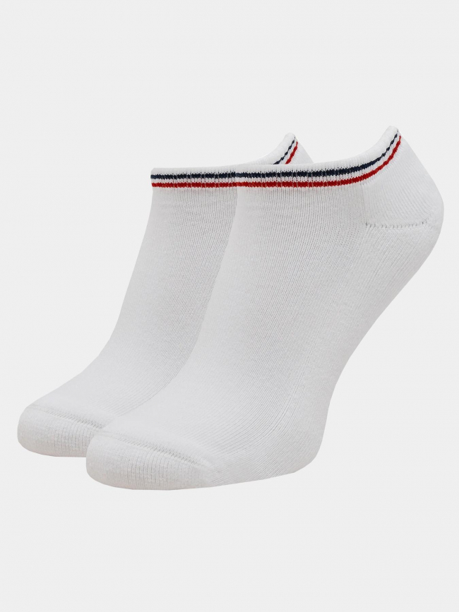Pack 2 paires de chaussettes sneakers iconic blanc homme - Tommy Jeans
