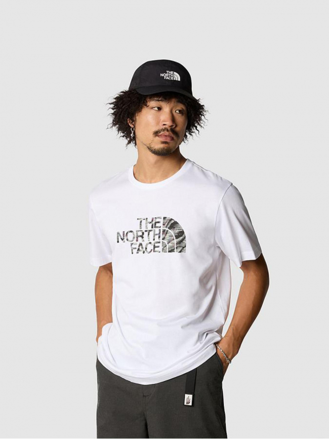 T-shirt easy logo blanc homme - The North Face
