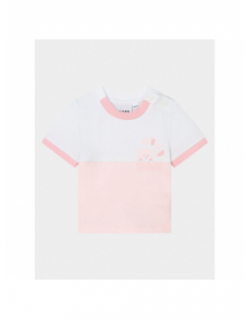 Ensemble t-shirt short rose bébé - Boss
