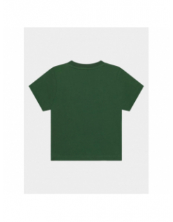 T-shirt logo pressions vert bébé - Boss