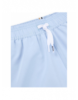 Short de bain surfer oxford bleu garçon - Boss
