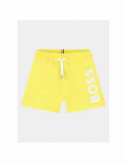 Short de bain surfer firefly jaune garçon - Boss