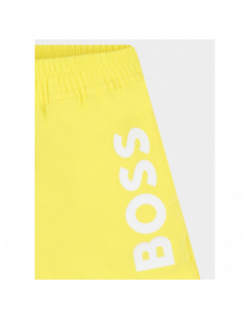 Short de bain surfer firefly jaune garçon - Boss