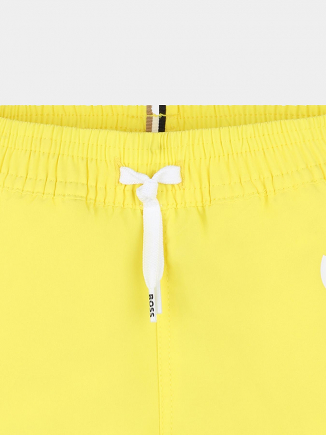 Short de bain surfer firefly jaune garçon - Boss