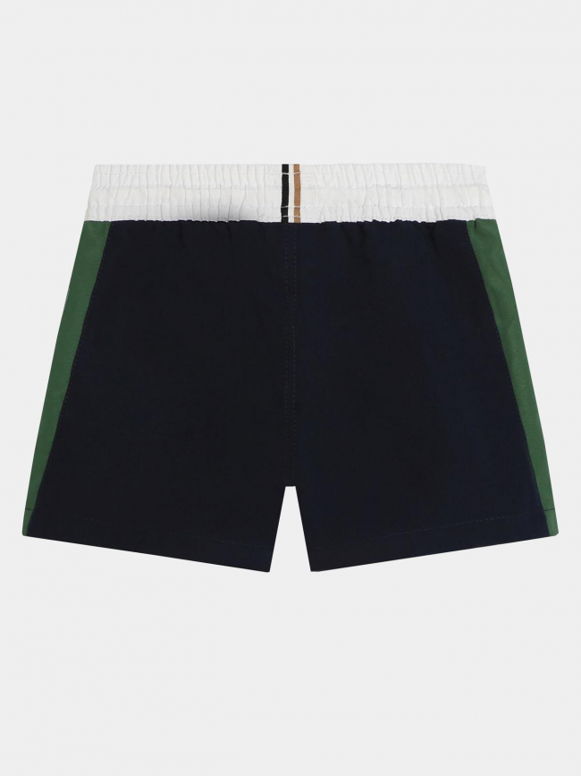 Short de bain surfer bleu vert bébé - Boss