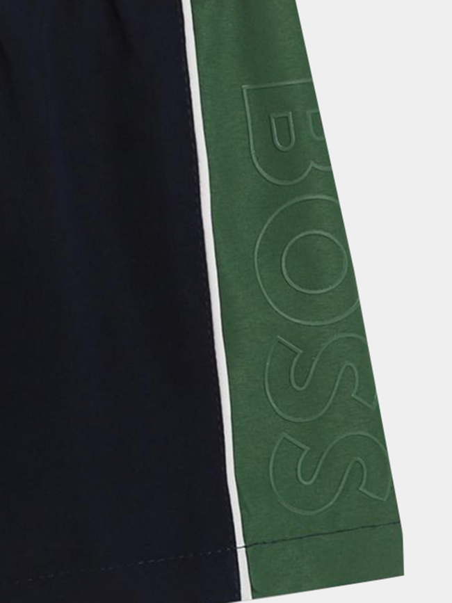 Short de bain surfer bleu vert bébé - Boss