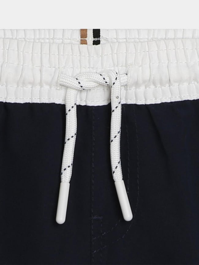 Short de bain surfer bleu vert bébé - Boss