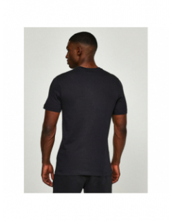 T-shirt nsw si double logo fluo noir homme - Nike