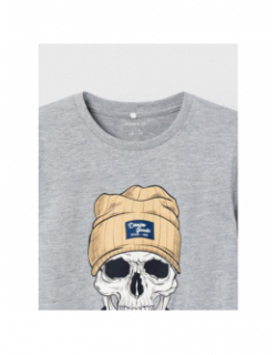 T-shirt balukas gris garçon - Name It