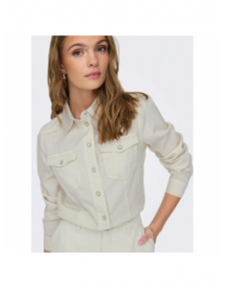 Chemise alexa écru femme - Only