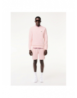 Sweat core solid rose femme - Lacoste