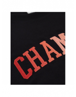 T-shirt crewneck dégradé noir femme - Champion