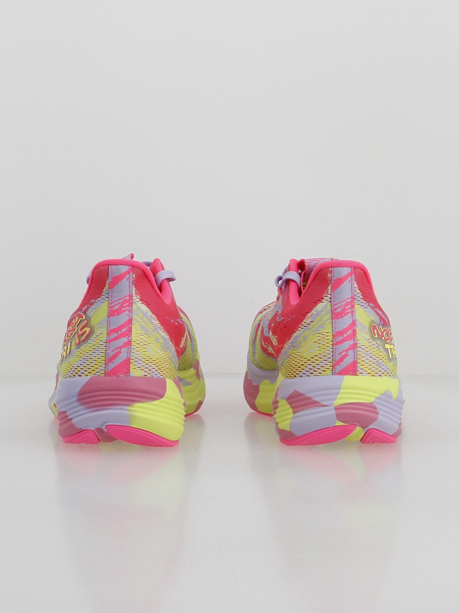 Chaussures de running noosa rose/jaune femme - Asics
