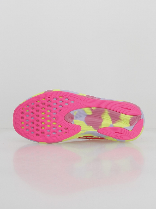Chaussures de running noosa rose/jaune femme - Asics