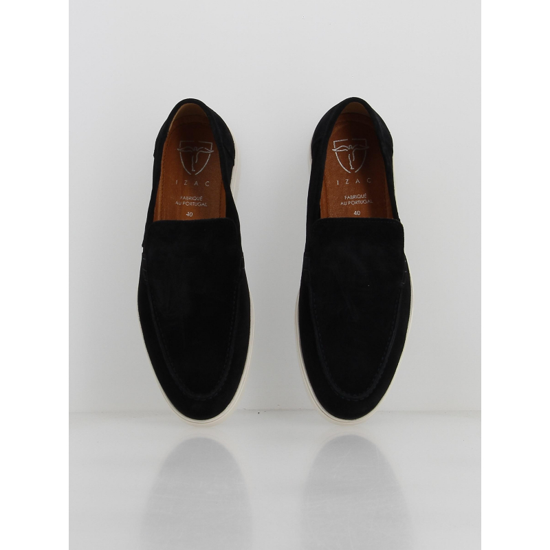 Mocassins Chaussure Izac Mocassin Emile Bleu Marine Homme Izac Wimod