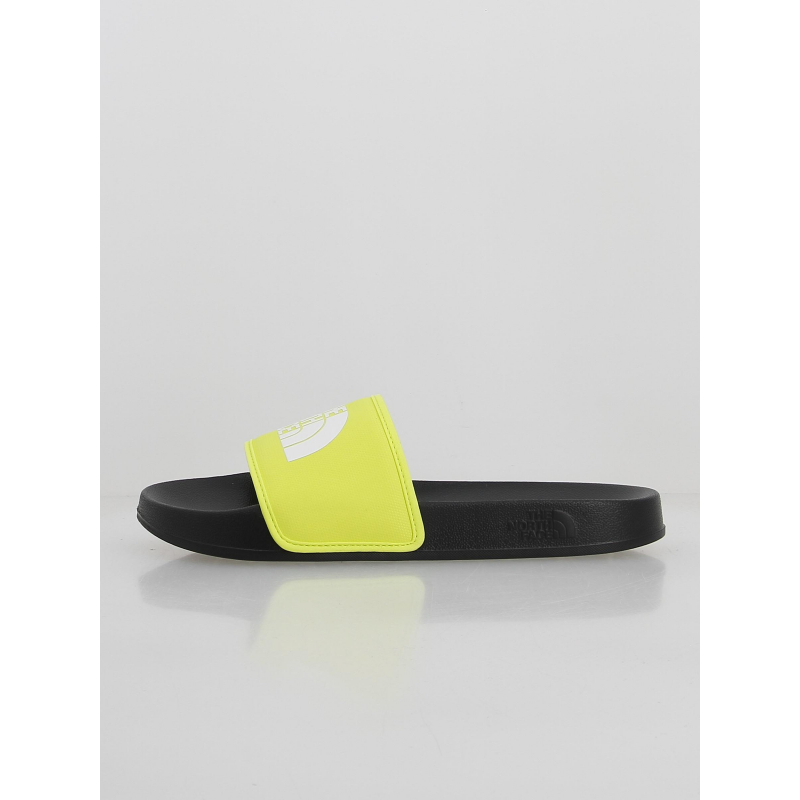 Claquettes base camp slide III noir jaune homme - The North Face