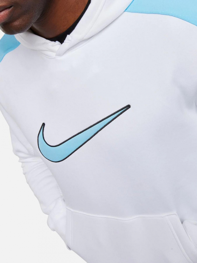 Sweat à capuche nsw swoosh blanc bleu homme - Nike