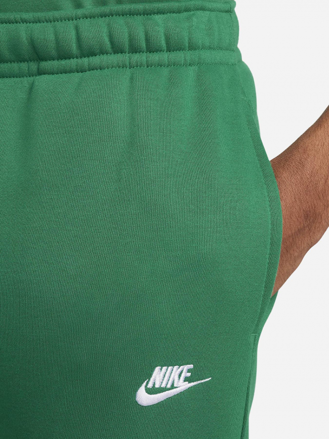 Jogging nsw club fuselé vert homme - Nike