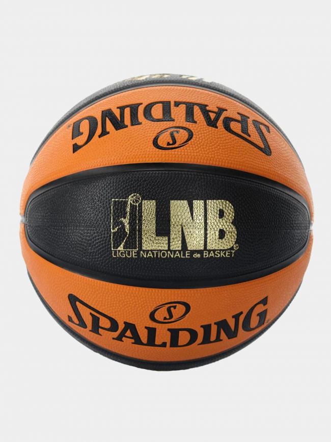 Ballon de basketball varsity noir orange - Spalding
