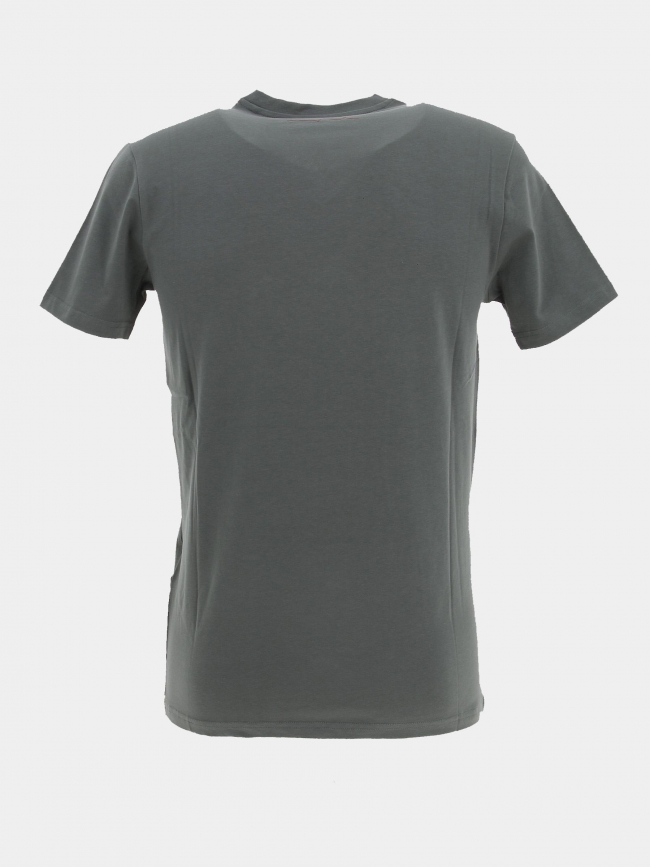 T-shirt col v tawax 2 kaki homme - Teddy Smith
