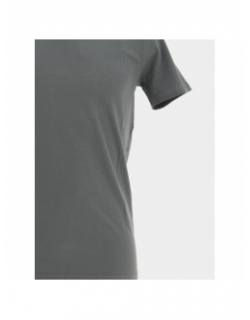 T-shirt col v tawax 2 kaki homme - Teddy Smith
