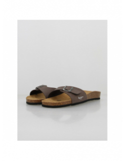 Sandales bio single chicago marron homme - Pepe Jeans