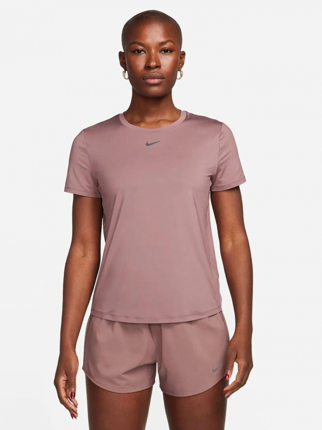 T-shirt de sport one classic mauve femme - Nike