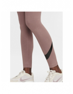 Legging sportswear swoosh violet mauve femme - Nike
