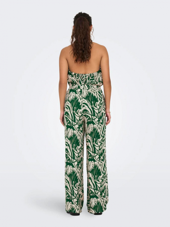Pantalon fluide ample gaya vert femme - Jacqueline De Yong