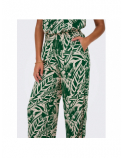 Pantalon fluide ample gaya vert femme - Jacqueline De Yong