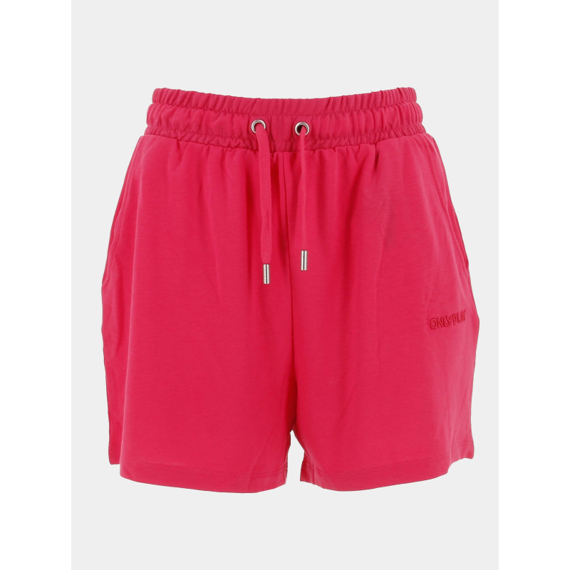 Short loose frei logo rose femme - Only Play